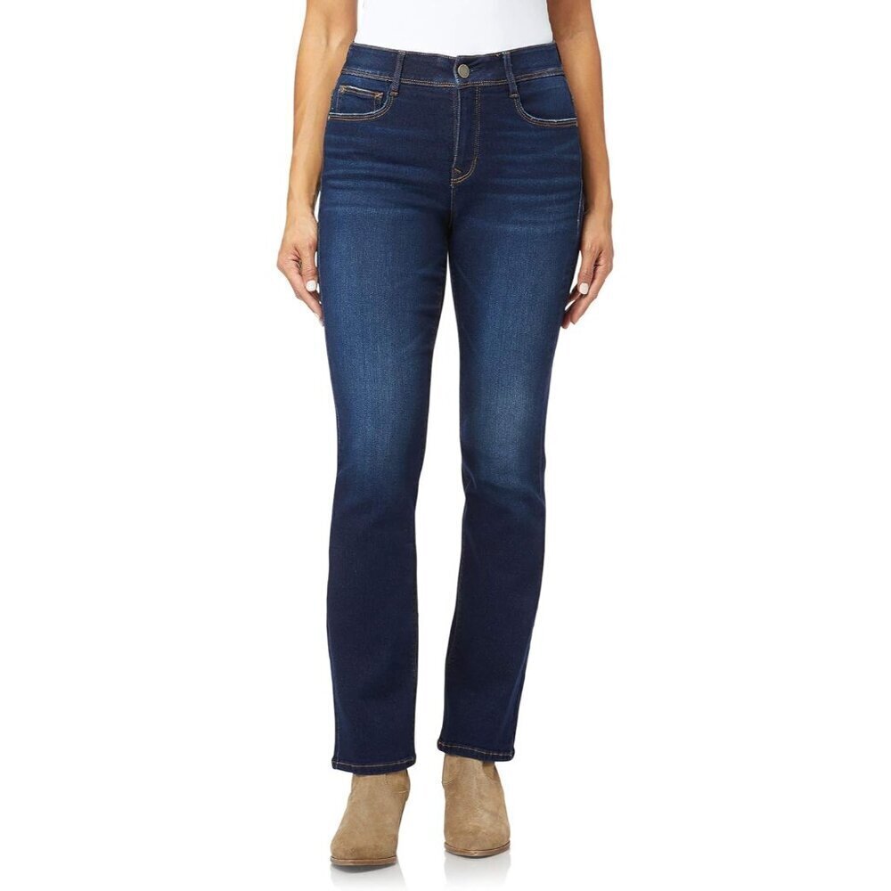 Bootcut Jeans Women Stretch Denim Sculpting Fit Casual Night Out